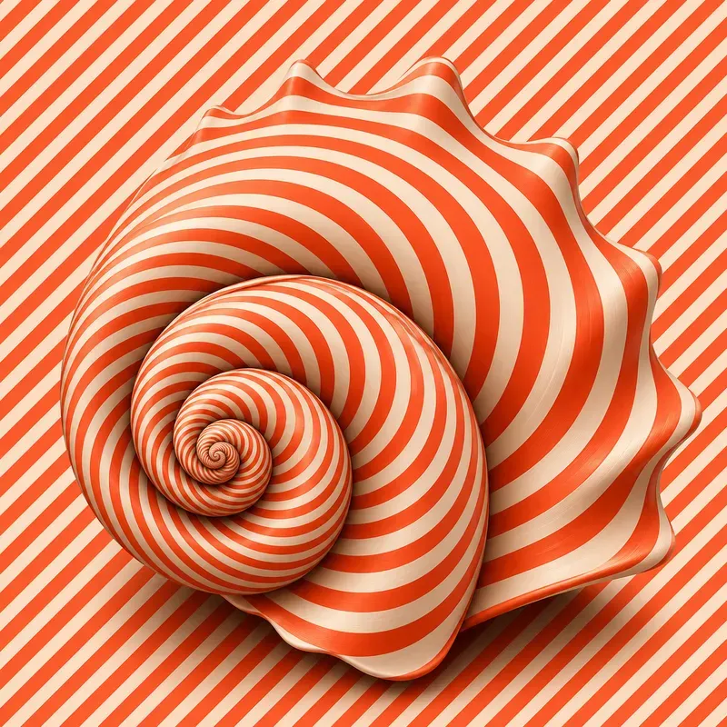 Optical Illusion Stripe Art