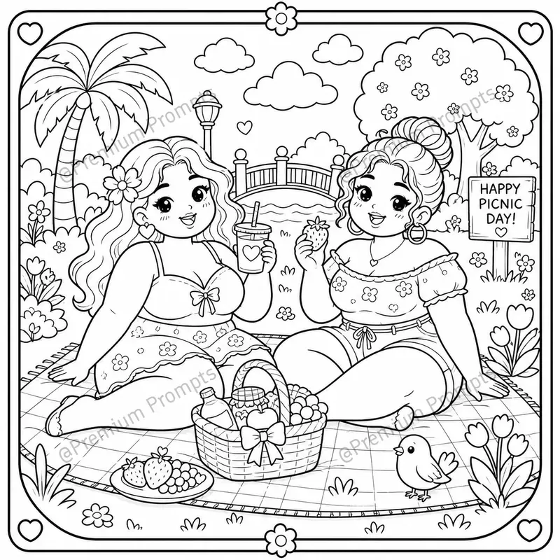 Curvy Cuties Coloring Book Pages For Teens