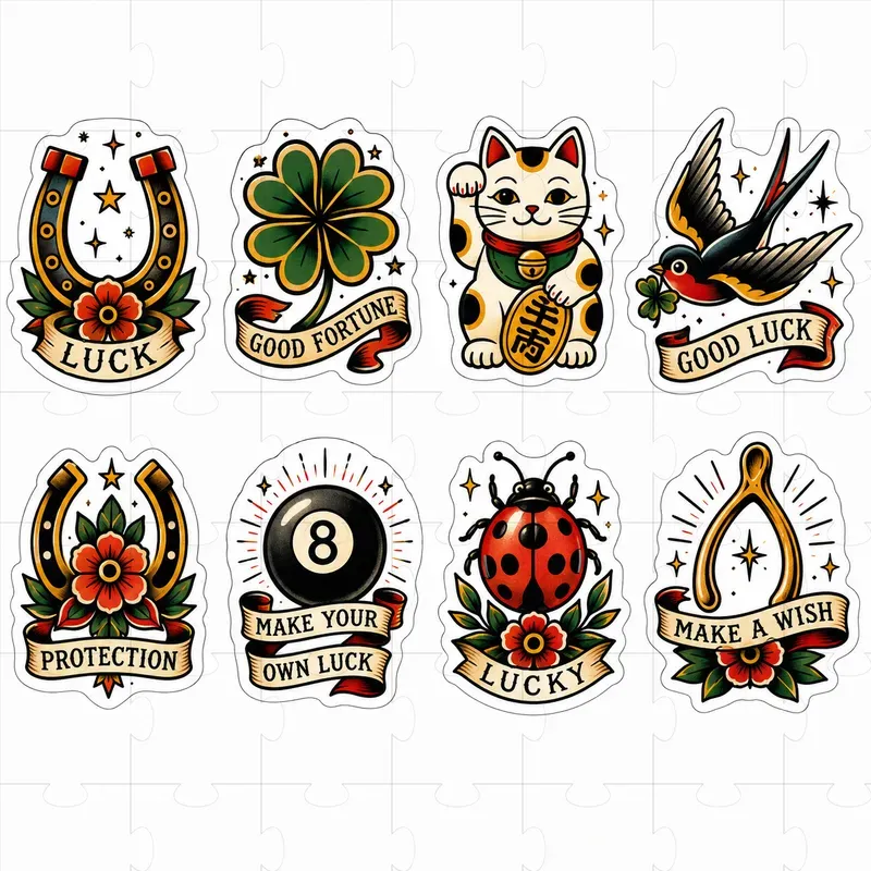 Title Tattoo Flash Sticker Engines