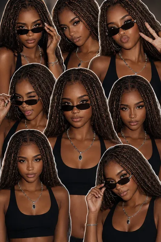 Y2k Beauty Sticker Collages