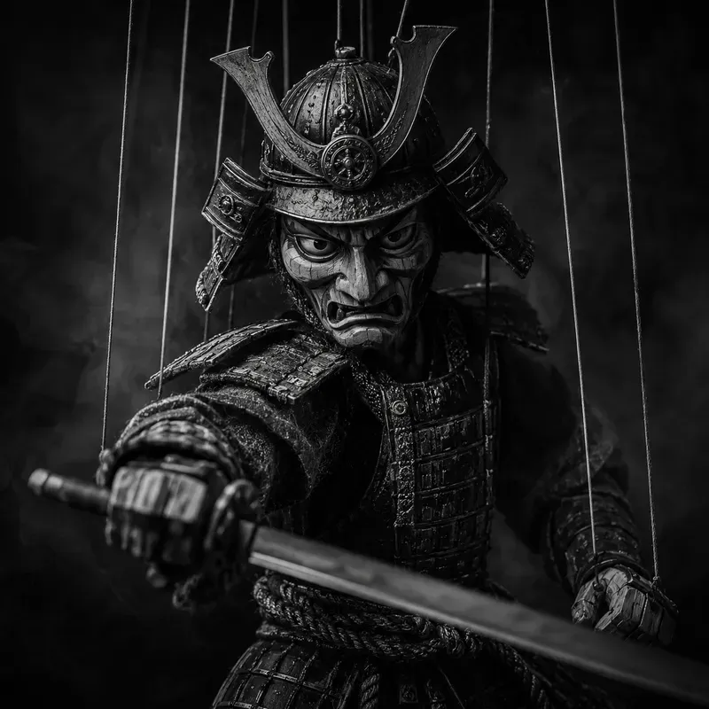 Aggressive Puppet Noir Portraits