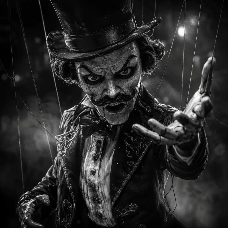 Aggressive Puppet Noir Portraits