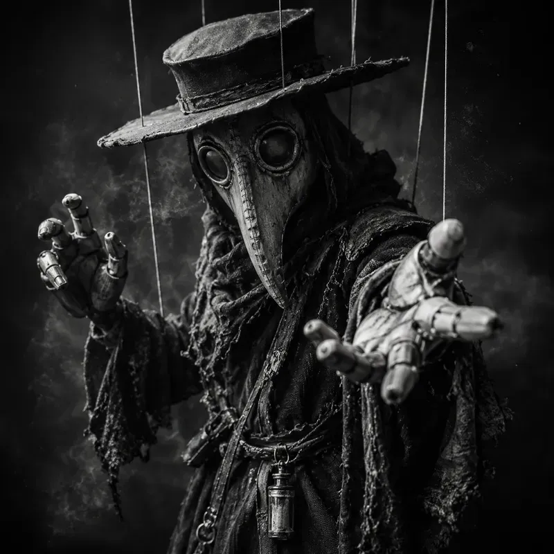 Aggressive Puppet Noir Portraits