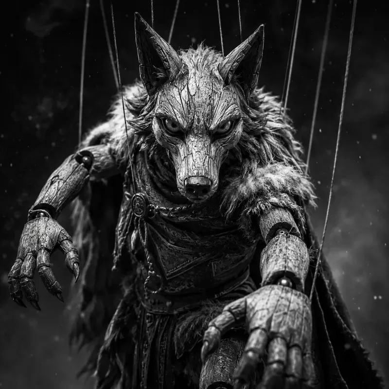 Aggressive Puppet Noir Portraits