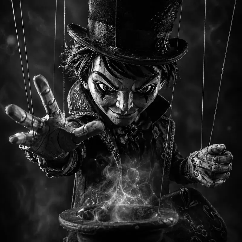 Aggressive Puppet Noir Portraits
