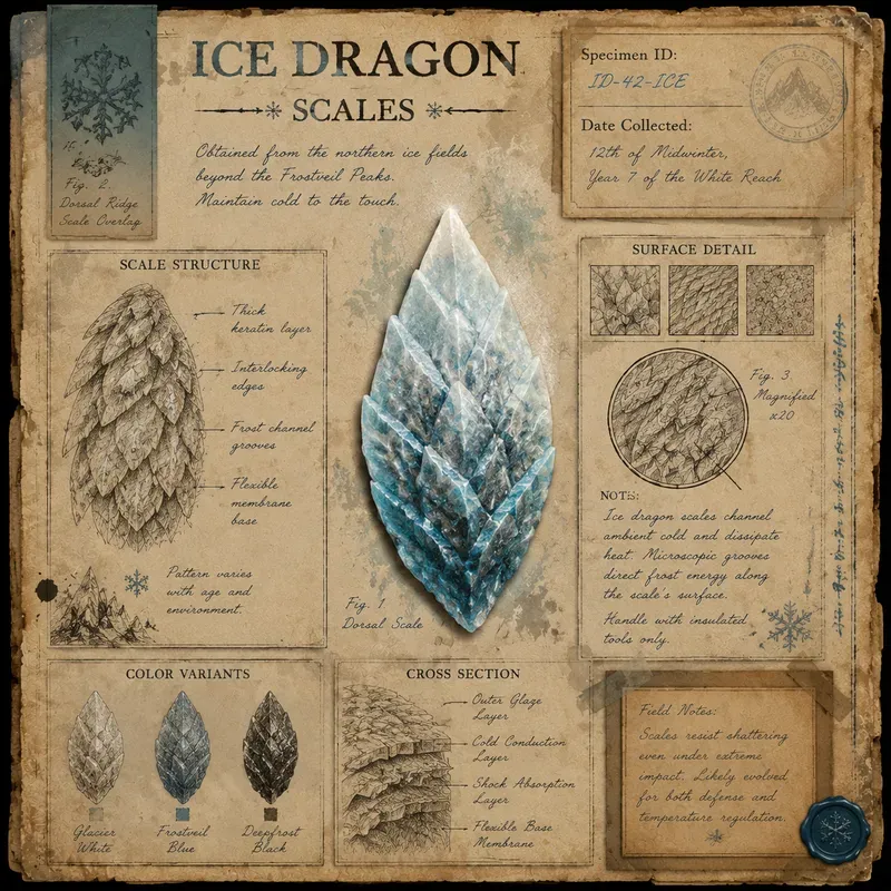 Junk Journal Dragon Scale Ephemera