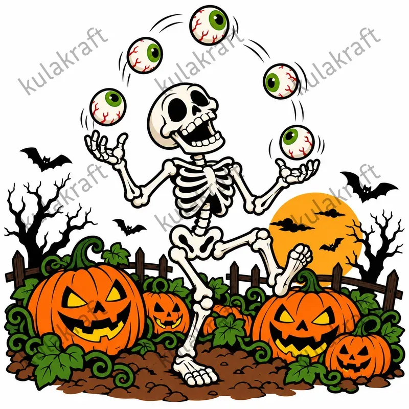 Funny Halloween Tshirt Cliparts