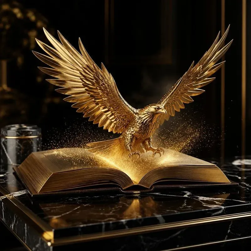 Luxury 3d Gold Animal Pop Up Books