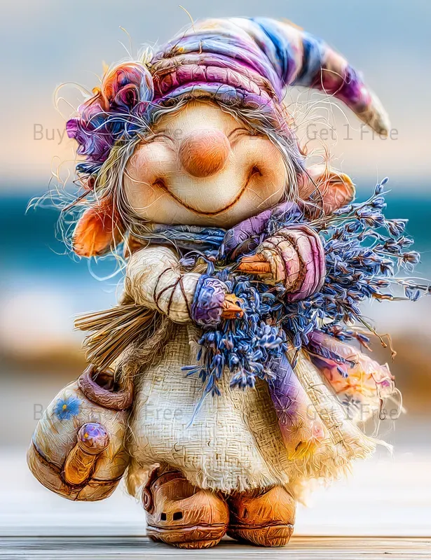 Gnome Coastal Cottagecore Junk Journals