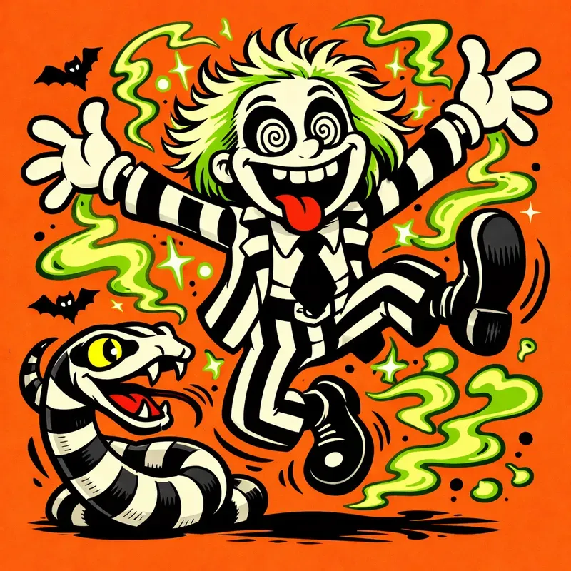 Cartoon Remix Iconic Character Grids