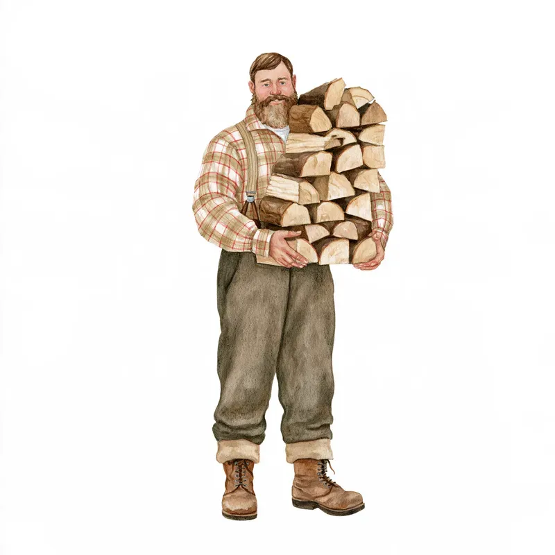 Woodland Living Watercolor Cliparts