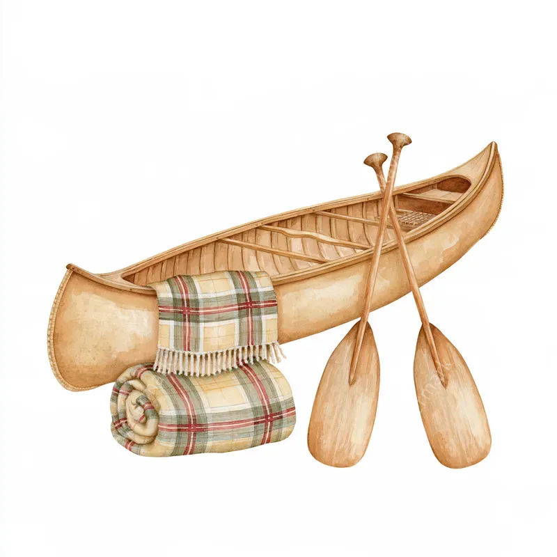Woodland Living Watercolor Cliparts