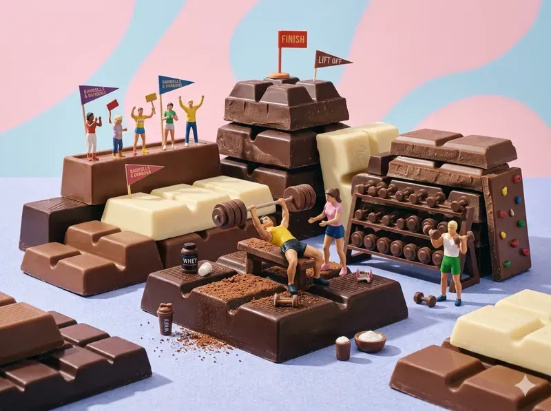 Miniature People Exercises In Anything