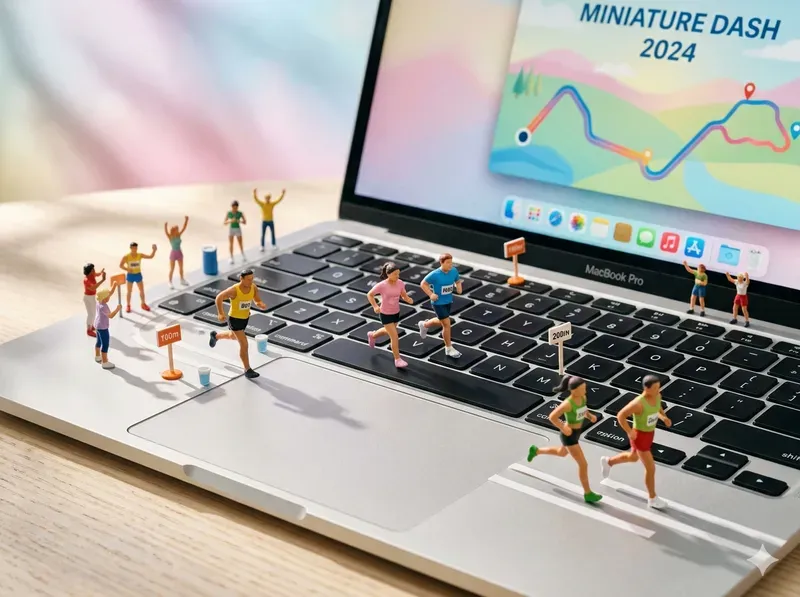 Miniature People Exercises In Anything