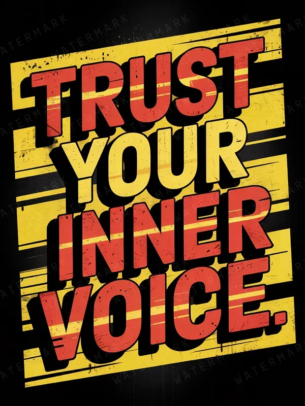 Bold Motto Typography Posters