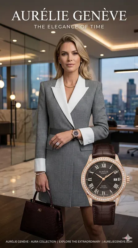 Ultra Luxury Watch Advertisement Posters