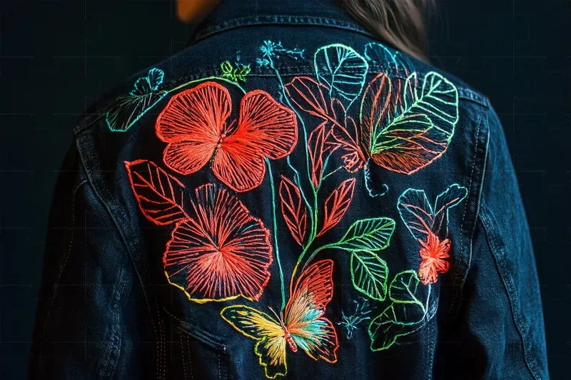 Realistic Embroidery Patterns Designs Mj