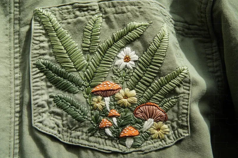Realistic Embroidery Patterns Designs Mj