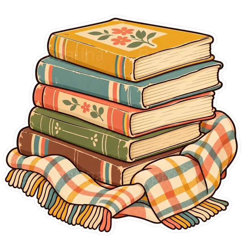 Cozy Retro Gen X Stickers