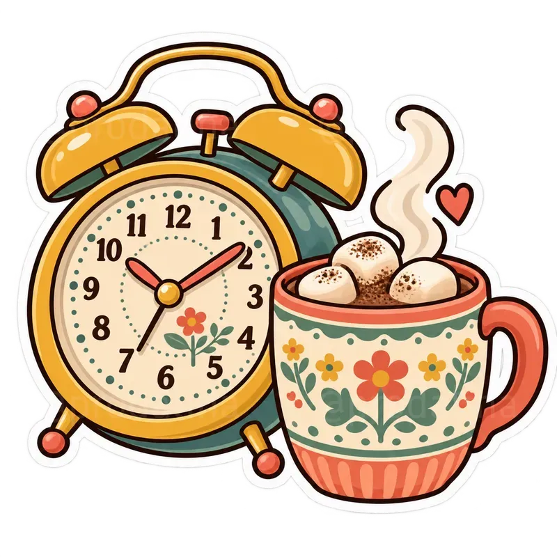 Cozy Retro Gen X Stickers