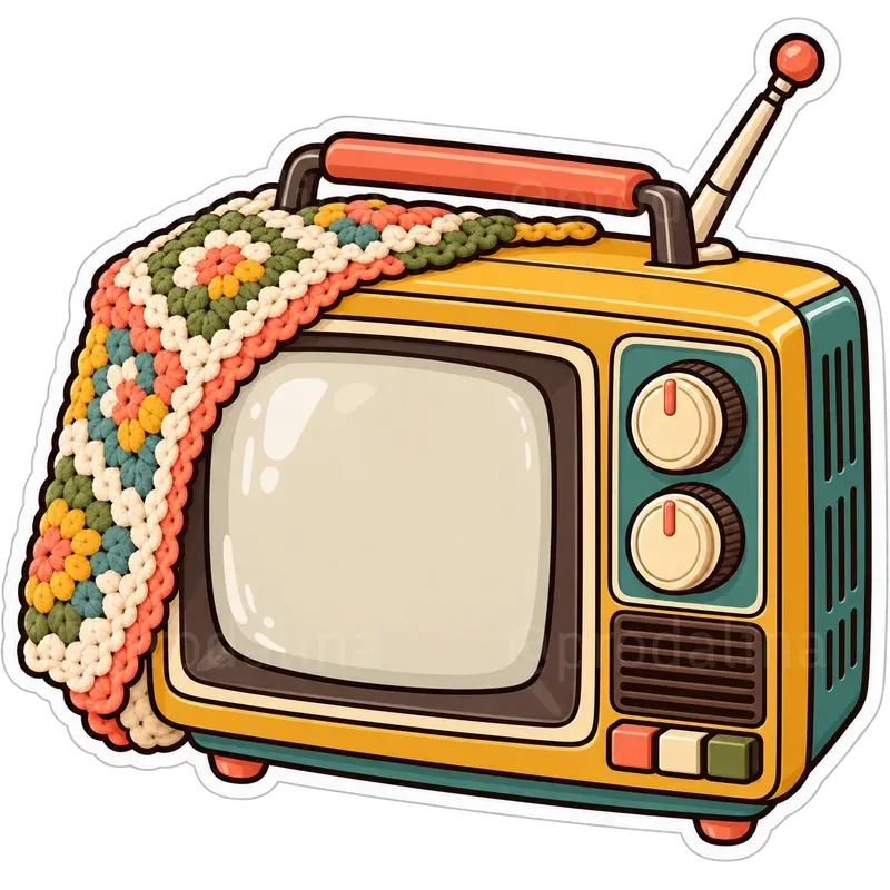 Cozy Retro Gen X Stickers