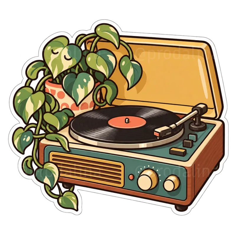 Cozy Retro Gen X Stickers