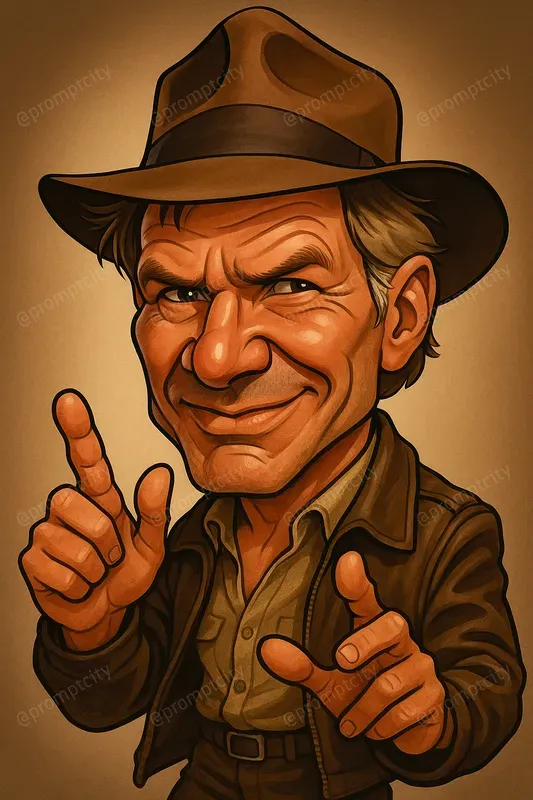 Comic Style Caricatures Art