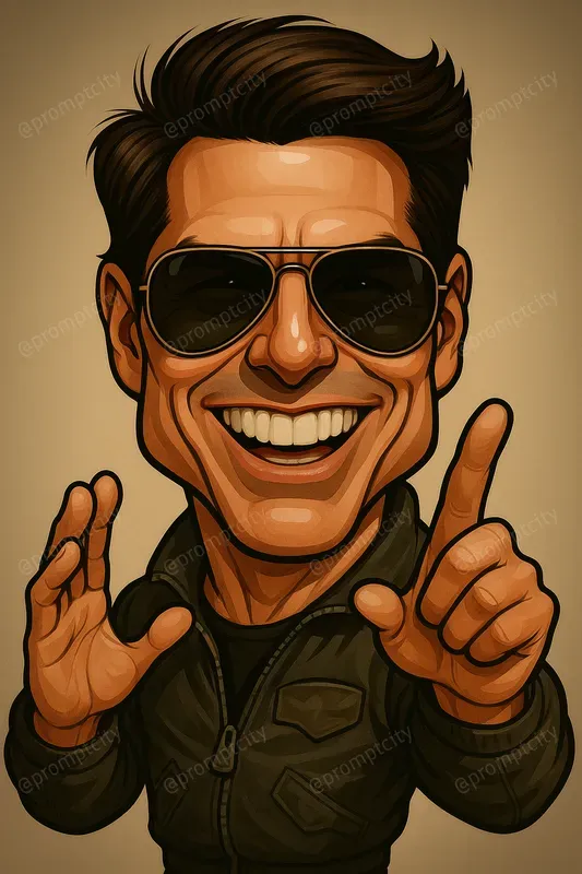 Comic Style Caricatures Art