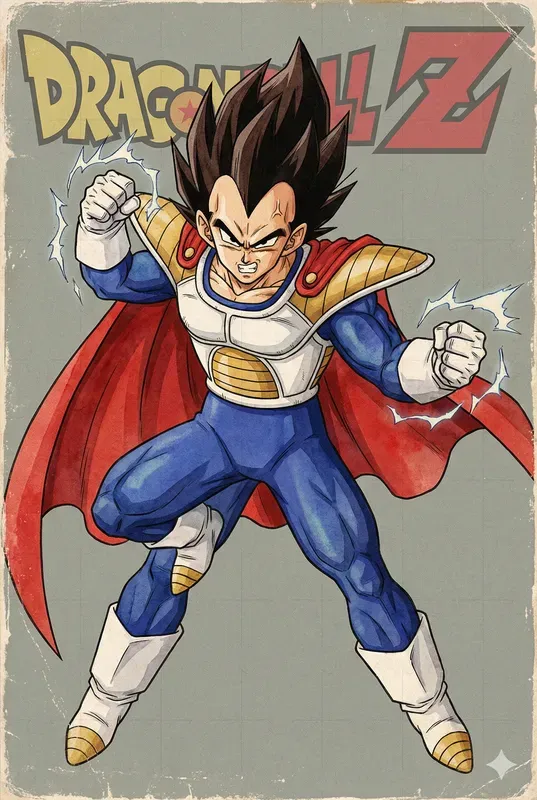 Dragon Ball Z Art Style