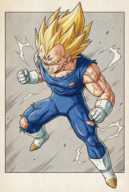 Dragon Ball Z Art Style