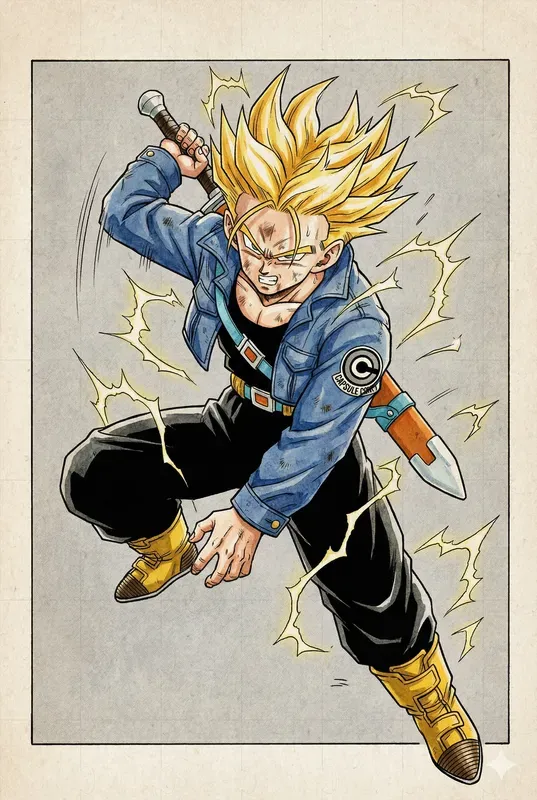 Dragon Ball Z Art Style