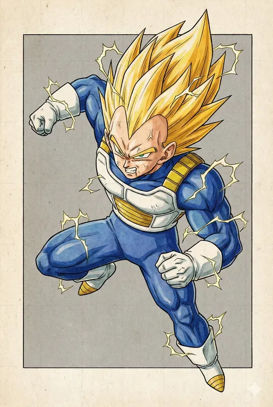 Dragon Ball Z Art Style