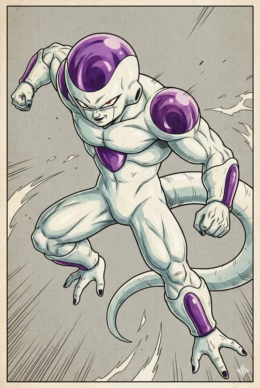Dragon Ball Z Art Style