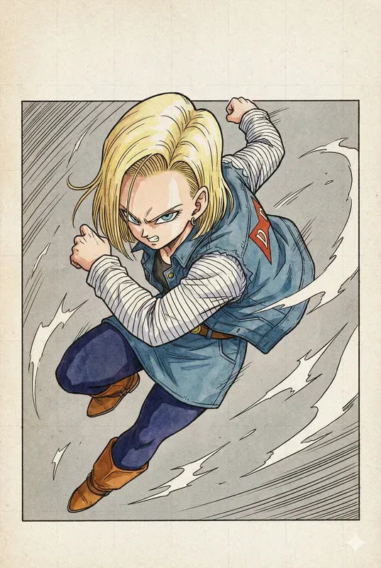 Dragon Ball Z Art Style