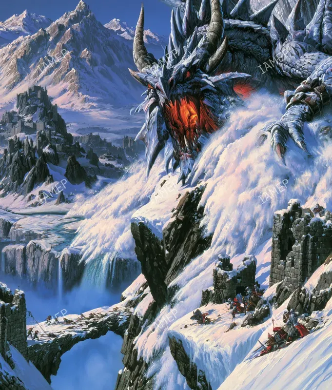 Vintage Epic Fantasy Covers