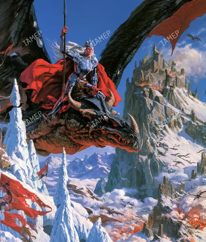 Vintage Epic Fantasy Covers