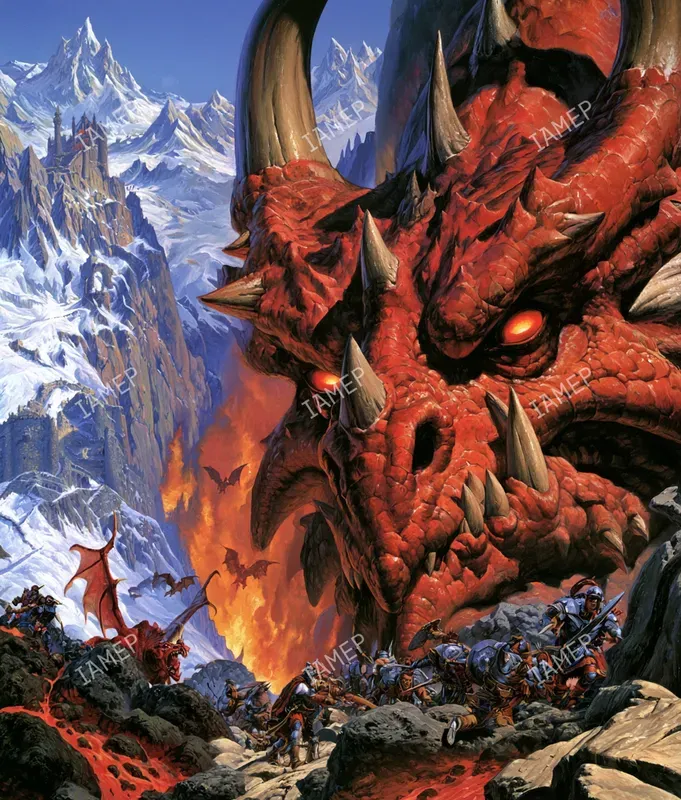 Vintage Epic Fantasy Covers