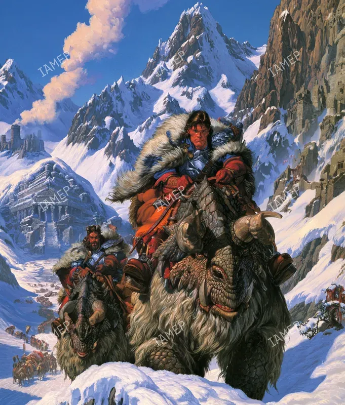 Vintage Epic Fantasy Covers
