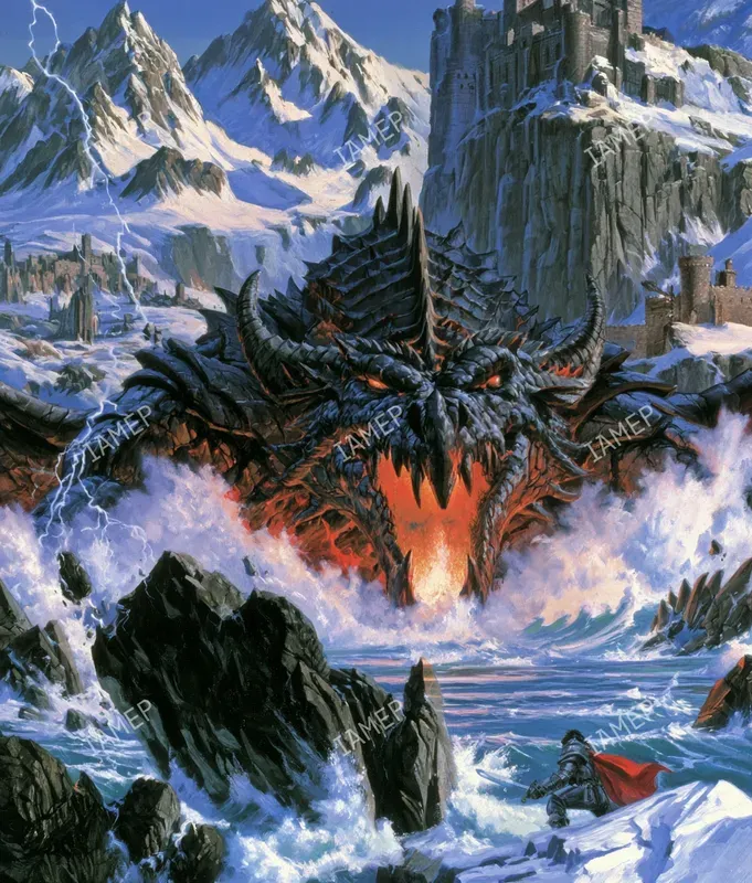 Vintage Epic Fantasy Covers