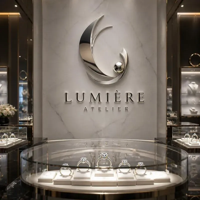 Premium 3D Jewelry Logo Generator