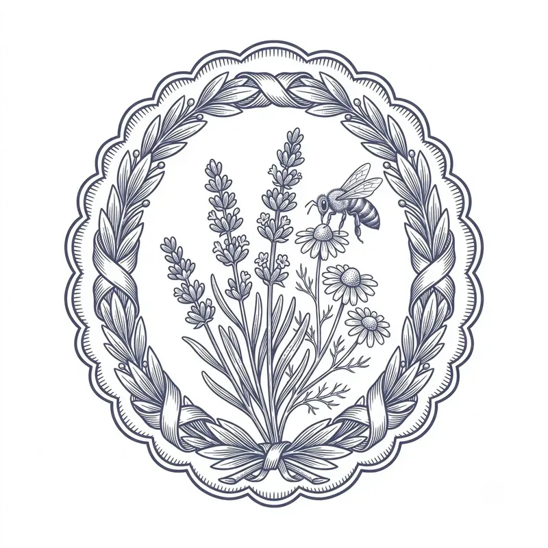 Vintage Woodcut Apothecary Labels