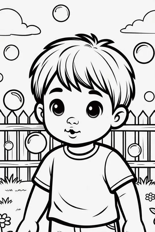 Outlineonly Black White Coloring Books