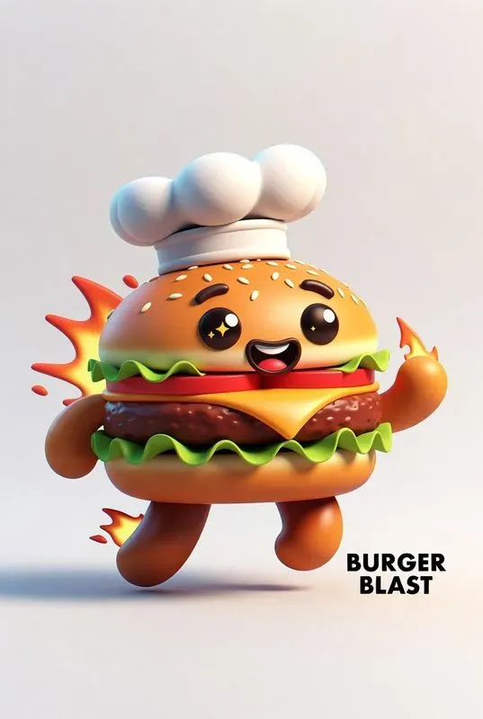 3D Mascot Logo Generator Stylized