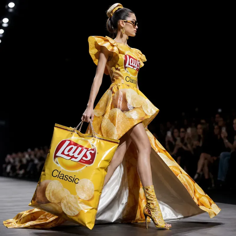 Oversized Object Couture Runway Style