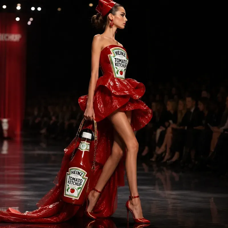 Oversized Object Couture Runway Style