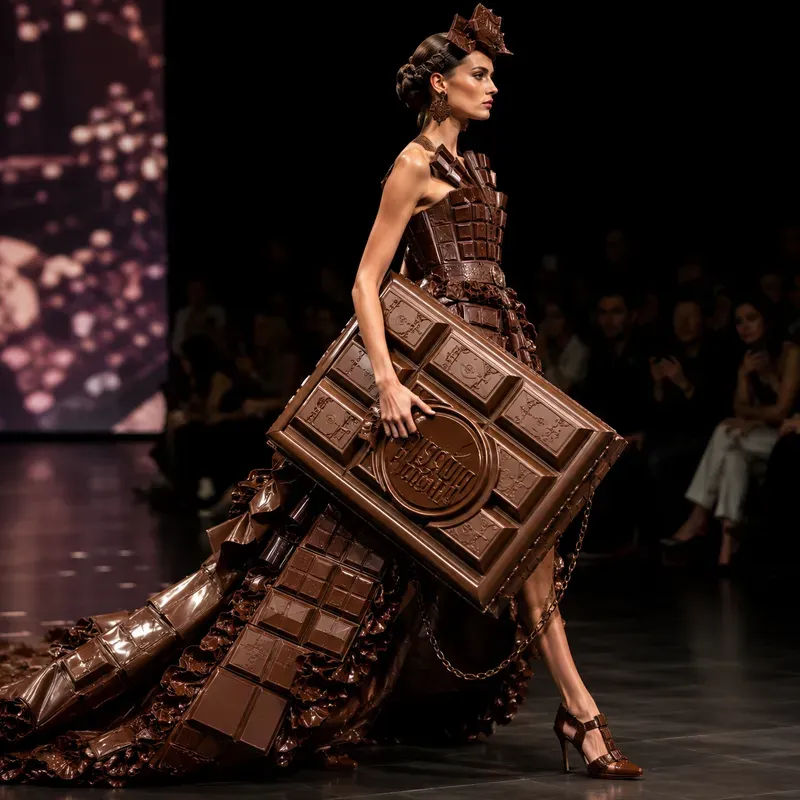Oversized Object Couture Runway Style