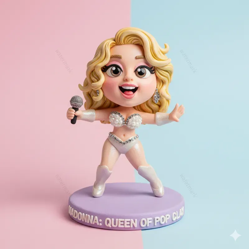 Funny Clay Celebrity Portraits
