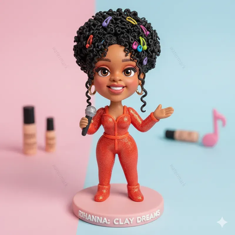 Funny Clay Celebrity Portraits