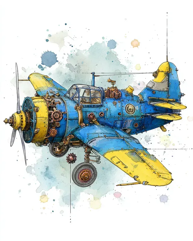 Mechanical Steampunk Aesthetic Dream Art