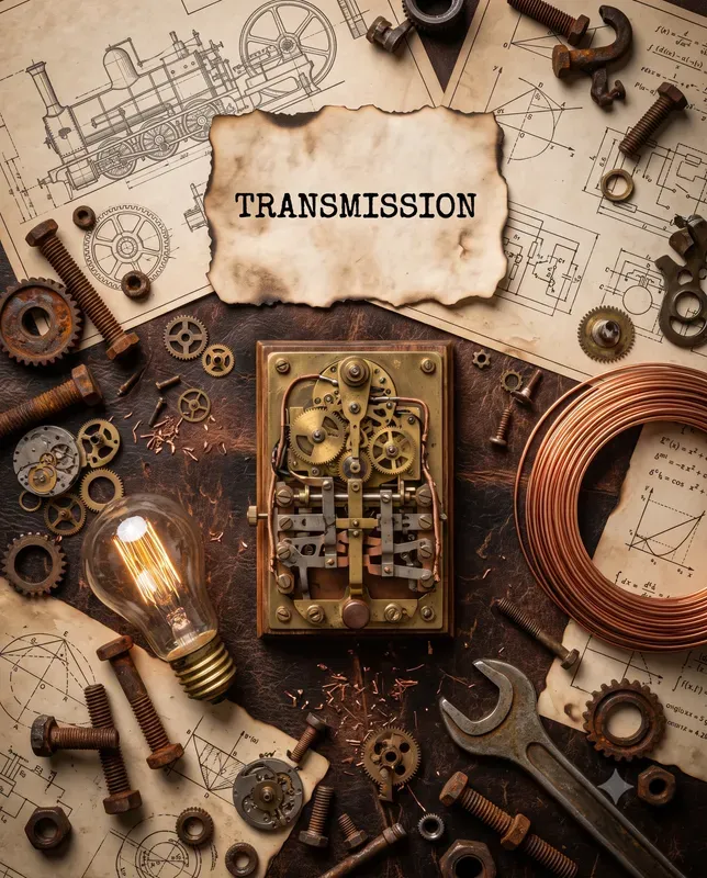 Vintage Steampunk Flat Lay Makers